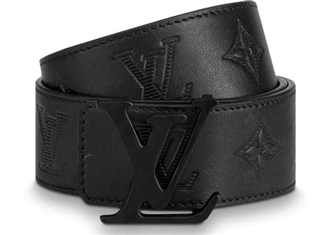 louis vuitton belt black|louis vuitton monogram belt black.